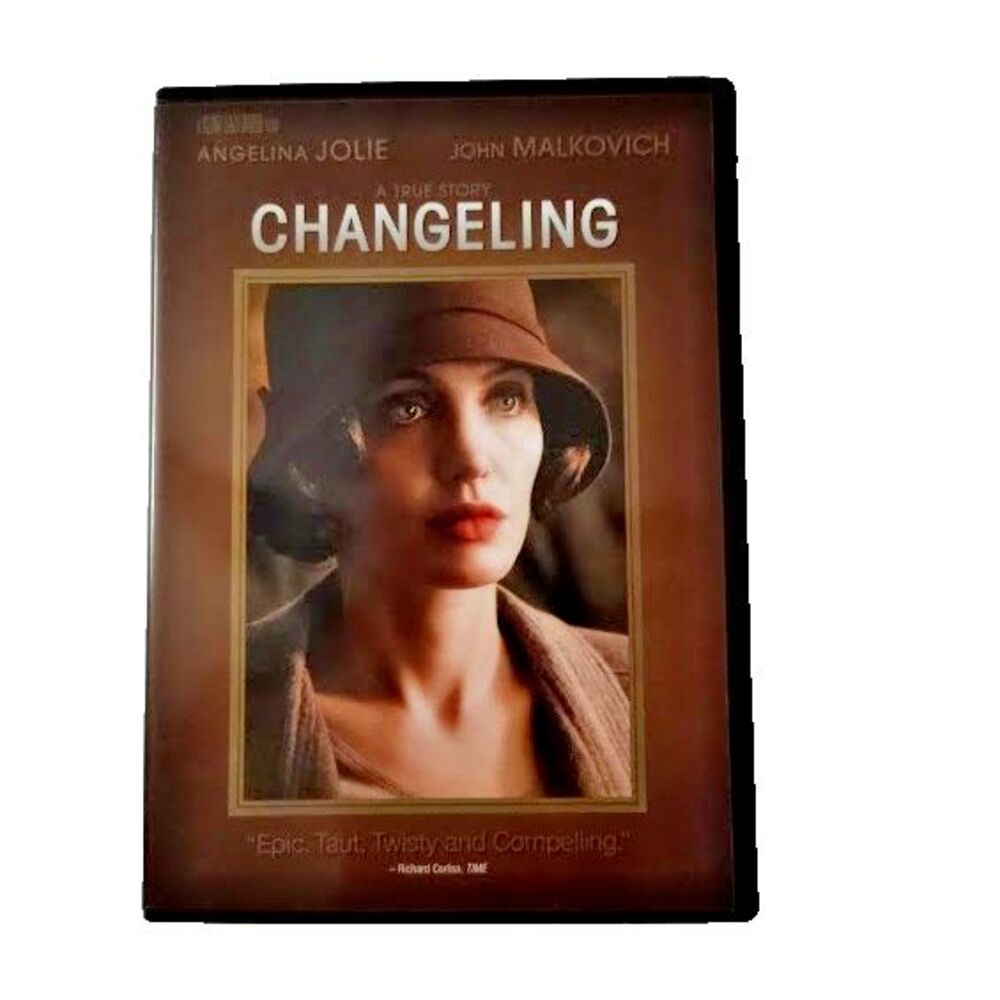 Changeling DVD Movie 2009 R Mystery Thriller Angelilna Jolie John Malkovich